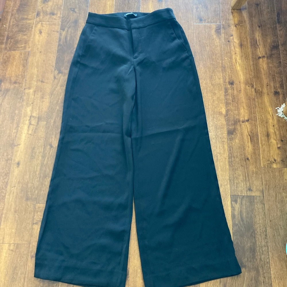 Banana Republic Wide Leg Pants in Black